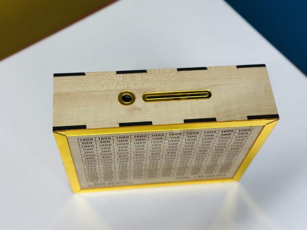 Wooden Money Saving Box (Piggy Bank) Umrah Kaaba Saving Bank Wooden Money Box, Wooden Money Saving Box (Piggy Bank) Umrah Kaaba Saving Bank Wooden Money Box