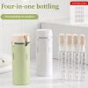 main-image-1 4-IN-1 Travel Dispenser Bottles - Leak-Proof BPA Free, TSA Approved for Shampoo, Lotion & Cosmetics