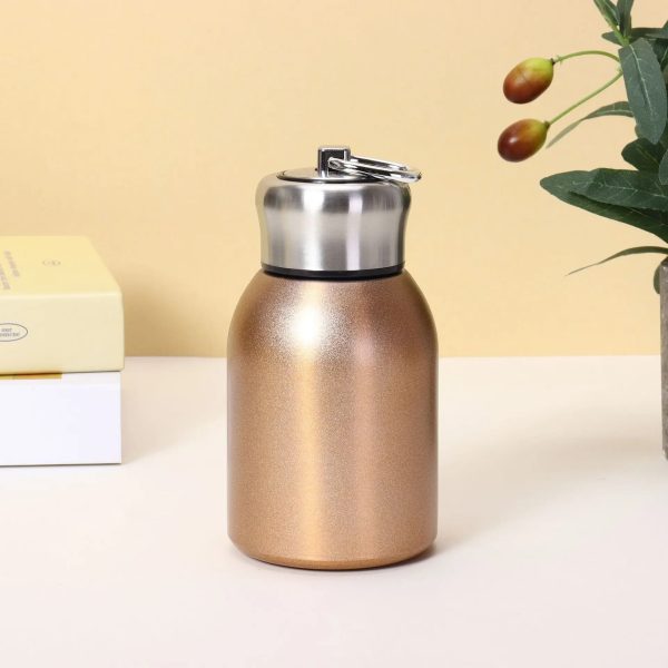 variant-image-7 300ML Stainless Steel Water Bottle Leak Proof BPA FREE Reusable Metal Drinking Bottle Portable Travel Coffee Tea Water Flask for Office School Gym Outdoor